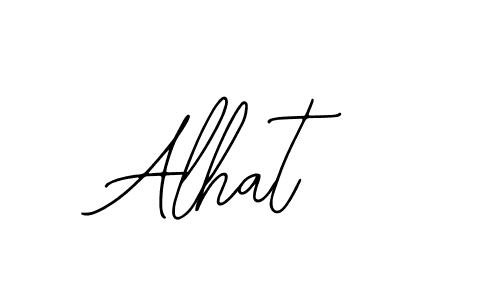 Create a beautiful signature design for name Alhat. With this signature (Bearetta-2O07w) fonts, you can make a handwritten signature for free. Alhat signature style 12 images and pictures png