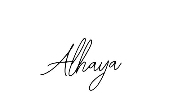 You should practise on your own different ways (Bearetta-2O07w) to write your name (Alhaya) in signature. don't let someone else do it for you. Alhaya signature style 12 images and pictures png