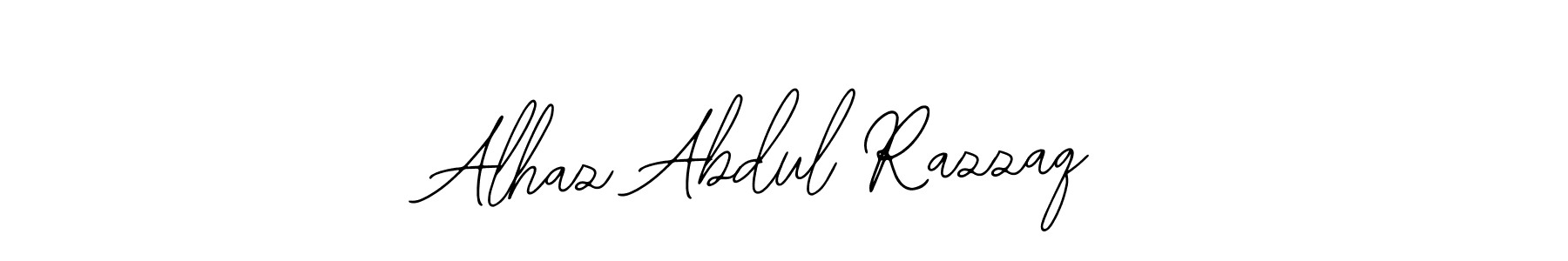 This is the best signature style for the Alhaz Abdul Razzaq name. Also you like these signature font (Bearetta-2O07w). Mix name signature. Alhaz Abdul Razzaq signature style 12 images and pictures png