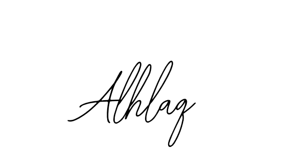 How to make Alhlaq name signature. Use Bearetta-2O07w style for creating short signs online. This is the latest handwritten sign. Alhlaq signature style 12 images and pictures png