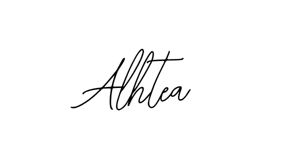 You should practise on your own different ways (Bearetta-2O07w) to write your name (Alhtea) in signature. don't let someone else do it for you. Alhtea signature style 12 images and pictures png