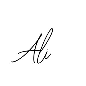 You should practise on your own different ways (Bearetta-2O07w) to write your name (Ali) in signature. don't let someone else do it for you. Ali signature style 12 images and pictures png