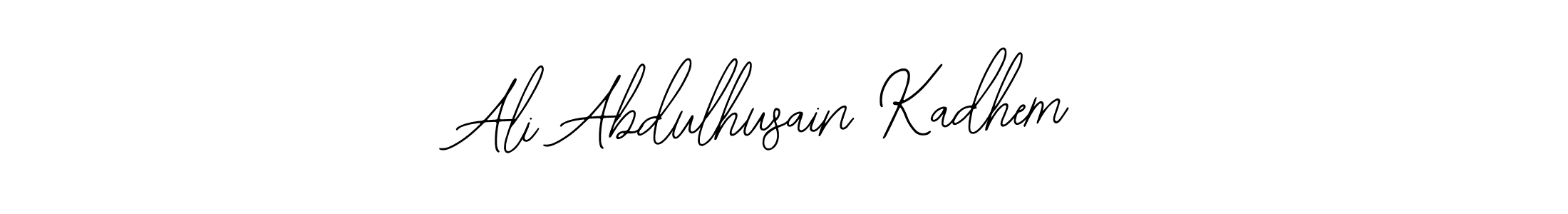 Use a signature maker to create a handwritten signature online. With this signature software, you can design (Bearetta-2O07w) your own signature for name Ali Abdulhusain Kadhem. Ali Abdulhusain Kadhem signature style 12 images and pictures png