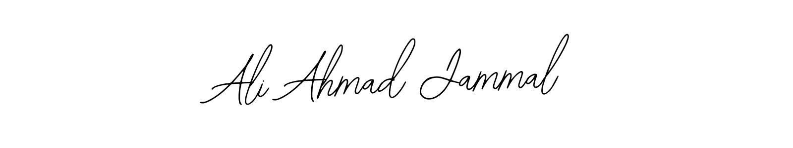 Bearetta-2O07w is a professional signature style that is perfect for those who want to add a touch of class to their signature. It is also a great choice for those who want to make their signature more unique. Get Ali Ahmad Jammal name to fancy signature for free. Ali Ahmad Jammal signature style 12 images and pictures png