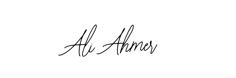 Also You can easily find your signature by using the search form. We will create Ali Ahmer name handwritten signature images for you free of cost using Bearetta-2O07w sign style. Ali Ahmer signature style 12 images and pictures png