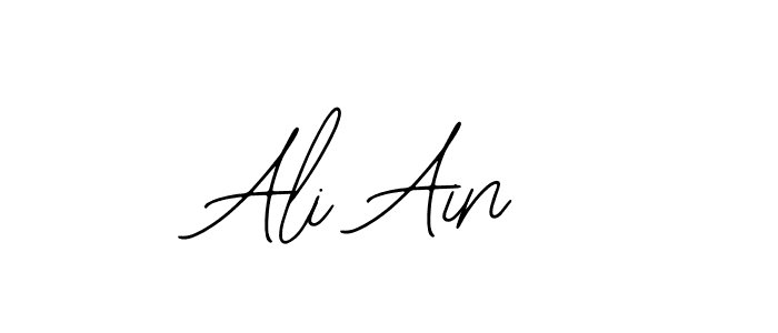 Create a beautiful signature design for name Ali Ain. With this signature (Bearetta-2O07w) fonts, you can make a handwritten signature for free. Ali Ain signature style 12 images and pictures png