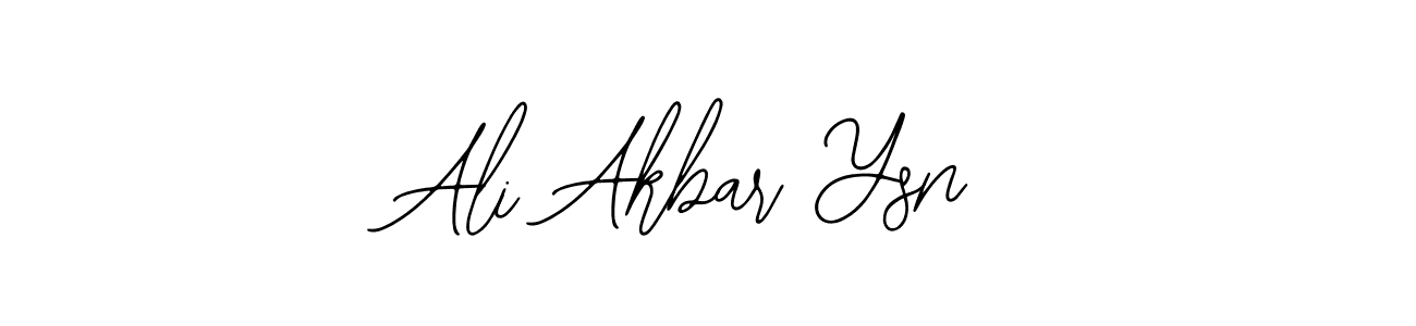 You should practise on your own different ways (Bearetta-2O07w) to write your name (Ali Akbar Ysn) in signature. don't let someone else do it for you. Ali Akbar Ysn signature style 12 images and pictures png