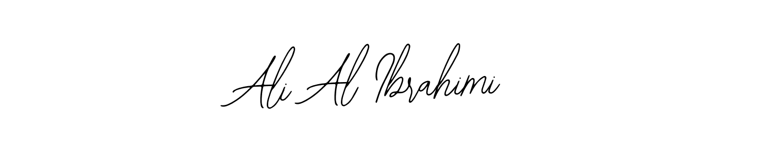 How to make Ali Al Ibrahimi name signature. Use Bearetta-2O07w style for creating short signs online. This is the latest handwritten sign. Ali Al Ibrahimi signature style 12 images and pictures png