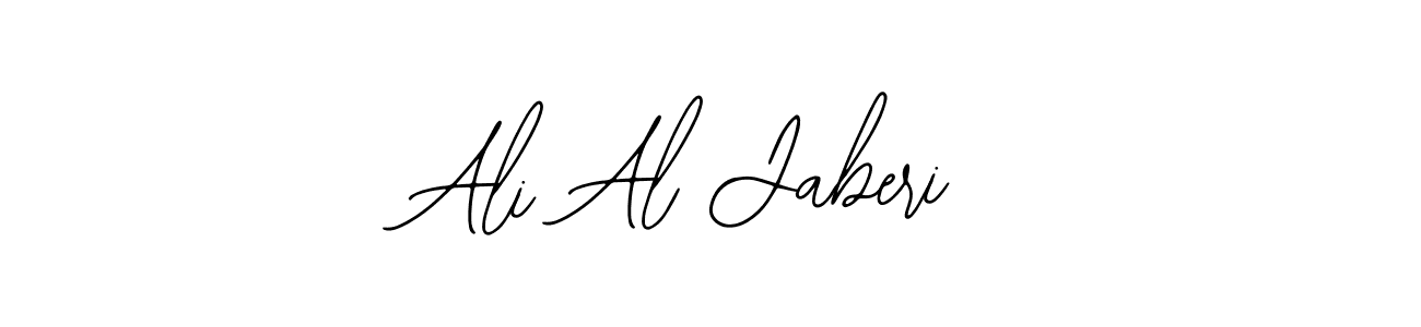 You should practise on your own different ways (Bearetta-2O07w) to write your name (Ali Al Jaberi) in signature. don't let someone else do it for you. Ali Al Jaberi signature style 12 images and pictures png