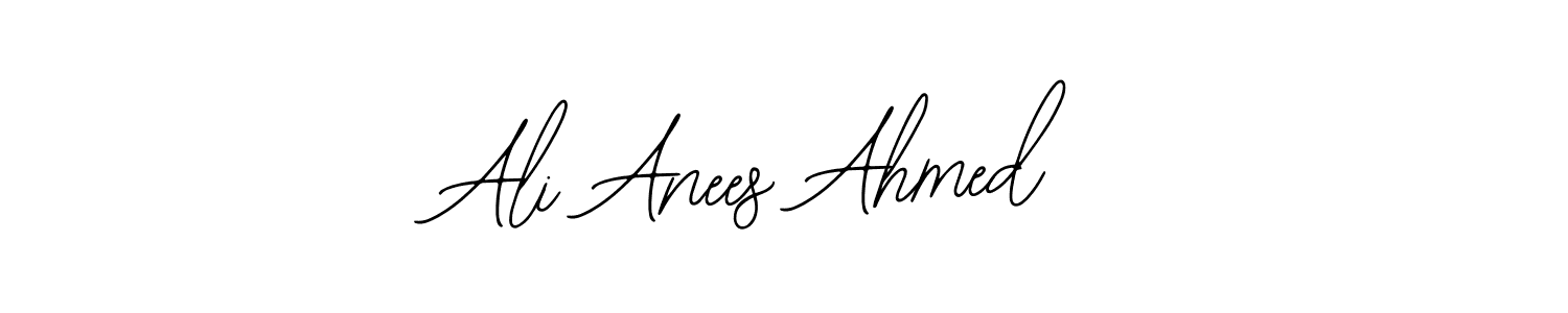 Also You can easily find your signature by using the search form. We will create Ali Anees Ahmed name handwritten signature images for you free of cost using Bearetta-2O07w sign style. Ali Anees Ahmed signature style 12 images and pictures png