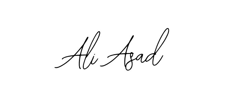 How to make Ali Asad signature? Bearetta-2O07w is a professional autograph style. Create handwritten signature for Ali Asad name. Ali Asad signature style 12 images and pictures png