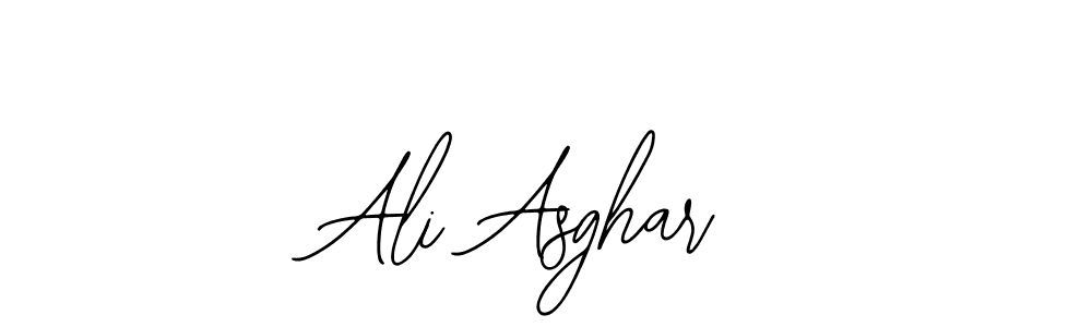 Make a beautiful signature design for name Ali Asghar. With this signature (Bearetta-2O07w) style, you can create a handwritten signature for free. Ali Asghar signature style 12 images and pictures png