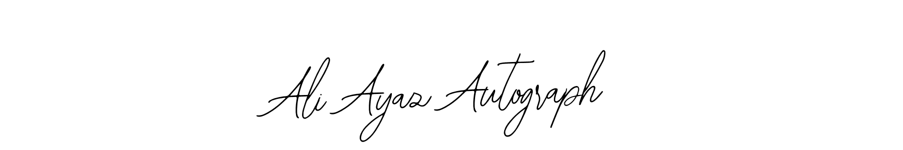 How to make Ali Ayaz Autograph name signature. Use Bearetta-2O07w style for creating short signs online. This is the latest handwritten sign. Ali Ayaz Autograph signature style 12 images and pictures png