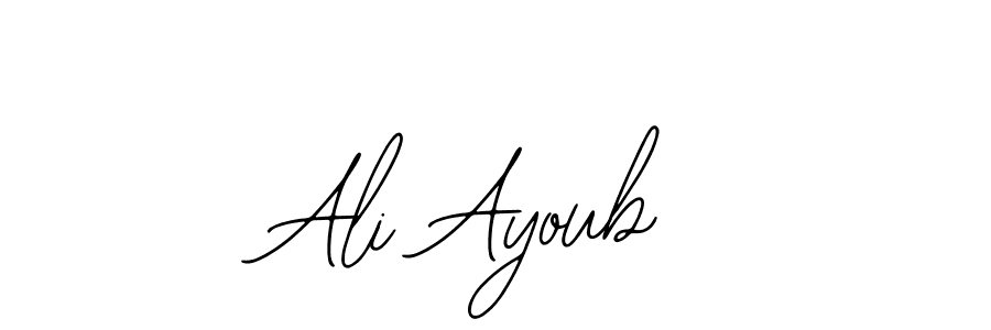 The best way (Bearetta-2O07w) to make a short signature is to pick only two or three words in your name. The name Ali Ayoub include a total of six letters. For converting this name. Ali Ayoub signature style 12 images and pictures png