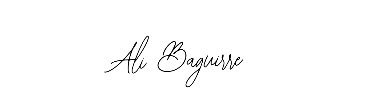 Design your own signature with our free online signature maker. With this signature software, you can create a handwritten (Bearetta-2O07w) signature for name Ali Baguirre. Ali Baguirre signature style 12 images and pictures png