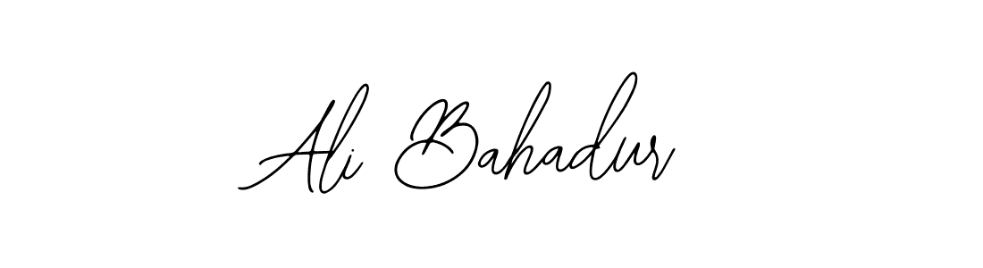 Bearetta-2O07w is a professional signature style that is perfect for those who want to add a touch of class to their signature. It is also a great choice for those who want to make their signature more unique. Get Ali Bahadur name to fancy signature for free. Ali Bahadur signature style 12 images and pictures png