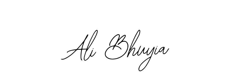 How to Draw Ali Bhuyia signature style? Bearetta-2O07w is a latest design signature styles for name Ali Bhuyia. Ali Bhuyia signature style 12 images and pictures png