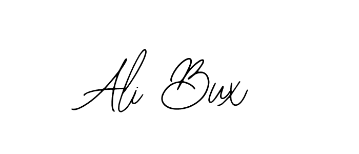 You should practise on your own different ways (Bearetta-2O07w) to write your name (Ali Bux) in signature. don't let someone else do it for you. Ali Bux signature style 12 images and pictures png