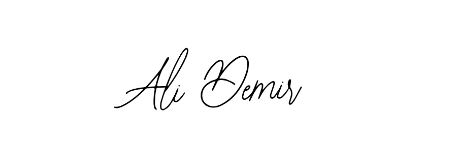 How to make Ali Demir name signature. Use Bearetta-2O07w style for creating short signs online. This is the latest handwritten sign. Ali Demir signature style 12 images and pictures png