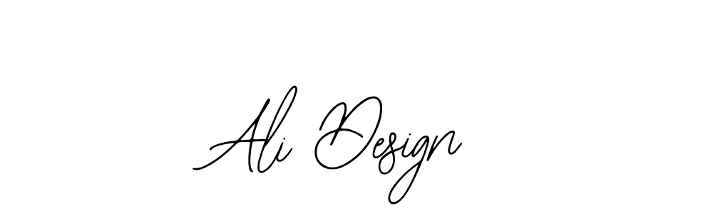 How to make Ali Design signature? Bearetta-2O07w is a professional autograph style. Create handwritten signature for Ali Design name. Ali Design signature style 12 images and pictures png