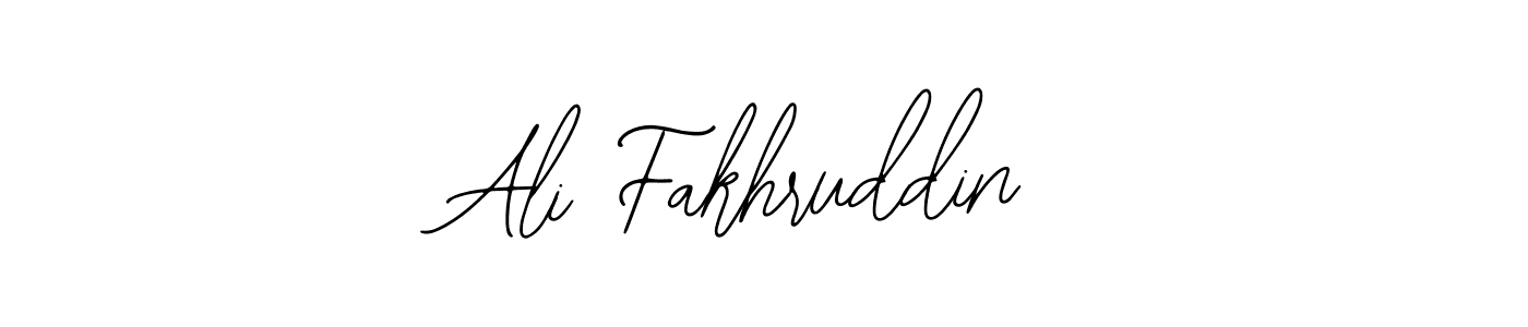 Use a signature maker to create a handwritten signature online. With this signature software, you can design (Bearetta-2O07w) your own signature for name Ali Fakhruddin. Ali Fakhruddin signature style 12 images and pictures png