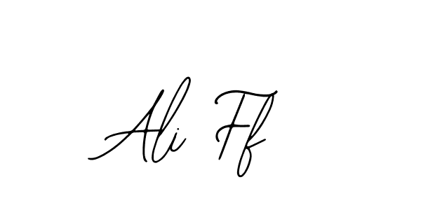 How to make Ali Ff signature? Bearetta-2O07w is a professional autograph style. Create handwritten signature for Ali Ff name. Ali Ff signature style 12 images and pictures png