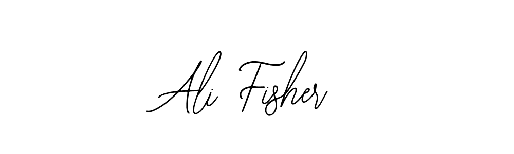 Use a signature maker to create a handwritten signature online. With this signature software, you can design (Bearetta-2O07w) your own signature for name Ali Fisher. Ali Fisher signature style 12 images and pictures png