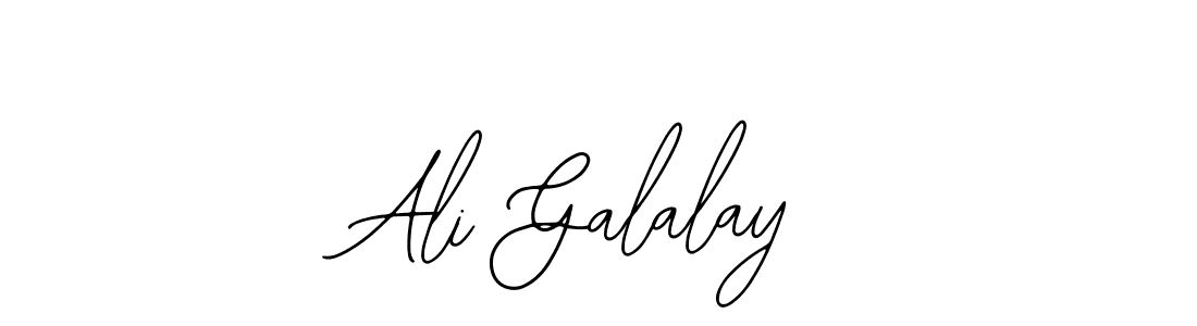 Use a signature maker to create a handwritten signature online. With this signature software, you can design (Bearetta-2O07w) your own signature for name Ali Galalay. Ali Galalay signature style 12 images and pictures png