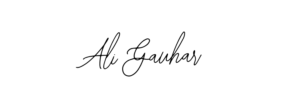 Make a beautiful signature design for name Ali Gauhar. With this signature (Bearetta-2O07w) style, you can create a handwritten signature for free. Ali Gauhar signature style 12 images and pictures png