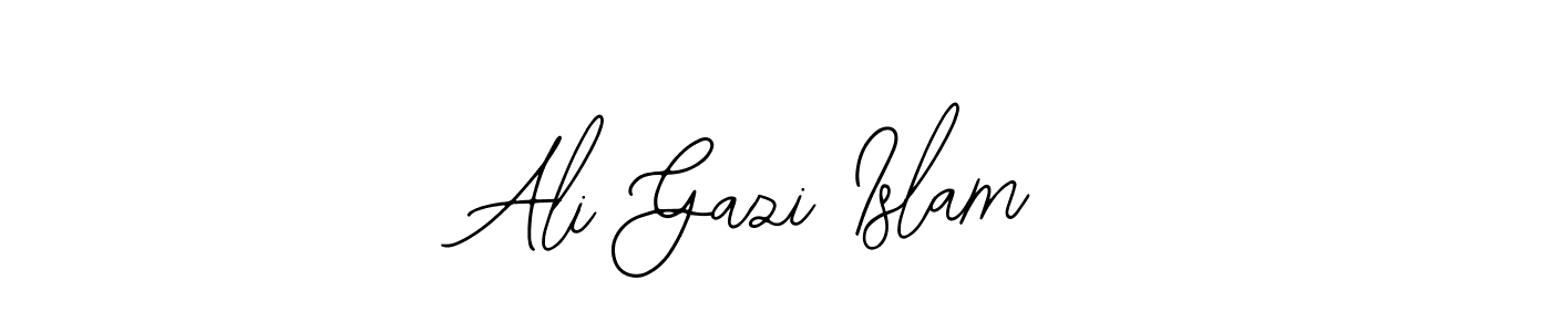 Make a short Ali Gazi Islam signature style. Manage your documents anywhere anytime using Bearetta-2O07w. Create and add eSignatures, submit forms, share and send files easily. Ali Gazi Islam signature style 12 images and pictures png