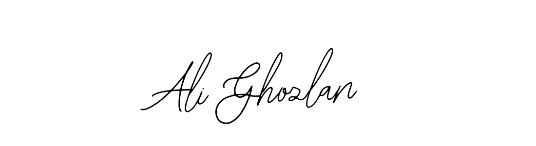 It looks lik you need a new signature style for name Ali Ghozlan. Design unique handwritten (Bearetta-2O07w) signature with our free signature maker in just a few clicks. Ali Ghozlan signature style 12 images and pictures png