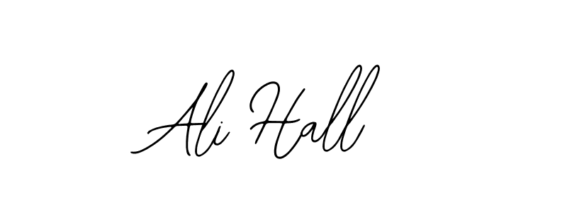 Use a signature maker to create a handwritten signature online. With this signature software, you can design (Bearetta-2O07w) your own signature for name Ali Hall. Ali Hall signature style 12 images and pictures png