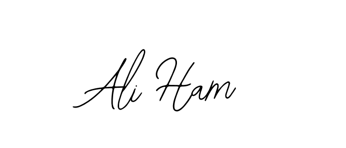 Ali Ham stylish signature style. Best Handwritten Sign (Bearetta-2O07w) for my name. Handwritten Signature Collection Ideas for my name Ali Ham. Ali Ham signature style 12 images and pictures png