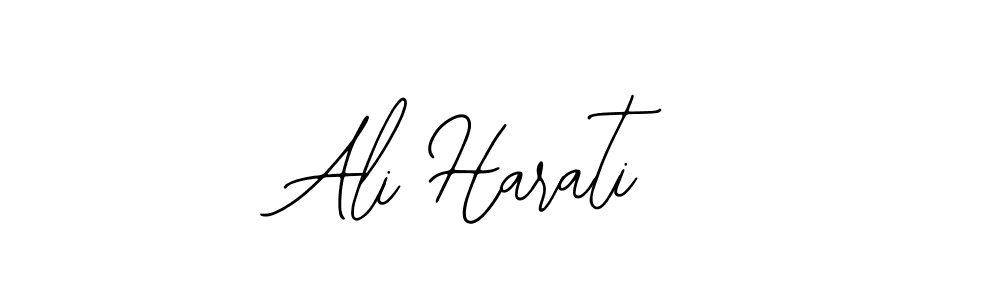 How to make Ali Harati signature? Bearetta-2O07w is a professional autograph style. Create handwritten signature for Ali Harati name. Ali Harati signature style 12 images and pictures png