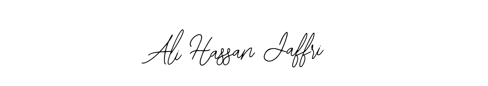 How to make Ali Hassan Jaffri signature? Bearetta-2O07w is a professional autograph style. Create handwritten signature for Ali Hassan Jaffri name. Ali Hassan Jaffri signature style 12 images and pictures png