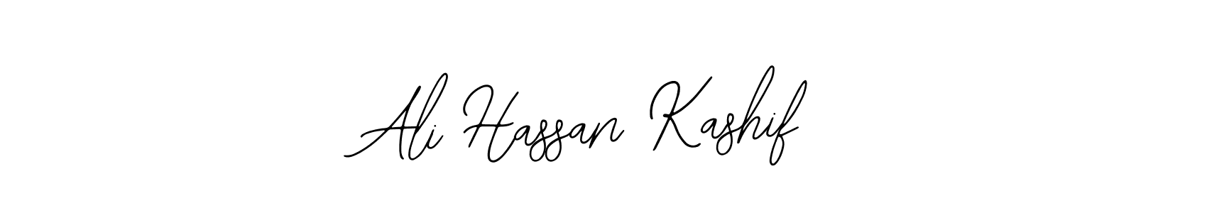 How to make Ali Hassan Kashif name signature. Use Bearetta-2O07w style for creating short signs online. This is the latest handwritten sign. Ali Hassan Kashif signature style 12 images and pictures png