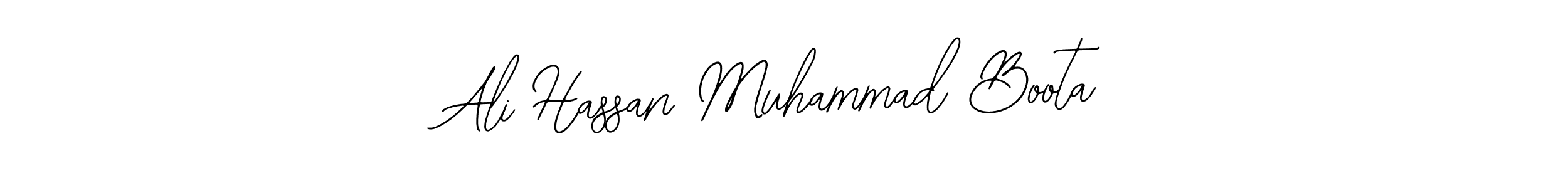 Make a short Ali Hassan Muhammad Boota signature style. Manage your documents anywhere anytime using Bearetta-2O07w. Create and add eSignatures, submit forms, share and send files easily. Ali Hassan Muhammad Boota signature style 12 images and pictures png