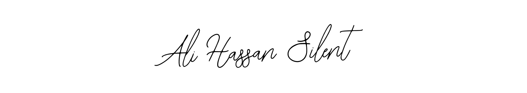 Create a beautiful signature design for name Ali Hassan Silent. With this signature (Bearetta-2O07w) fonts, you can make a handwritten signature for free. Ali Hassan Silent signature style 12 images and pictures png