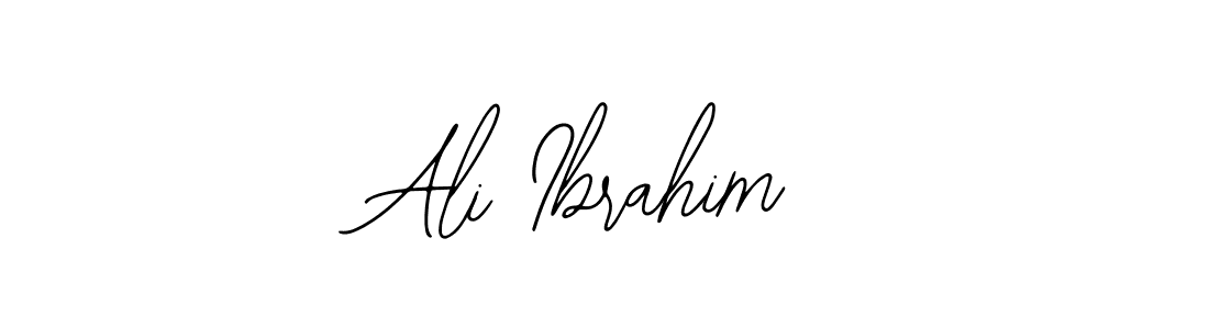 Design your own signature with our free online signature maker. With this signature software, you can create a handwritten (Bearetta-2O07w) signature for name Ali Ibrahim. Ali Ibrahim signature style 12 images and pictures png