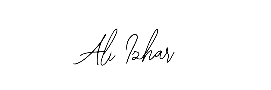 if you are searching for the best signature style for your name Ali Izhar. so please give up your signature search. here we have designed multiple signature styles  using Bearetta-2O07w. Ali Izhar signature style 12 images and pictures png