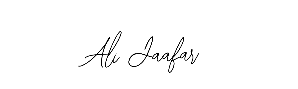 How to make Ali Jaafar name signature. Use Bearetta-2O07w style for creating short signs online. This is the latest handwritten sign. Ali Jaafar signature style 12 images and pictures png