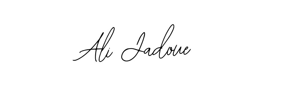 Ali Jadoue stylish signature style. Best Handwritten Sign (Bearetta-2O07w) for my name. Handwritten Signature Collection Ideas for my name Ali Jadoue. Ali Jadoue signature style 12 images and pictures png