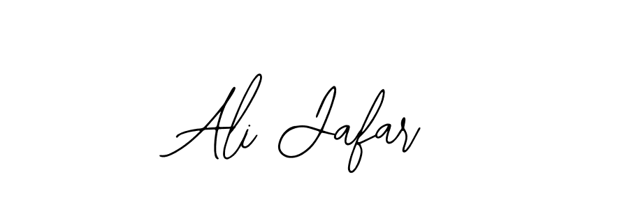 Bearetta-2O07w is a professional signature style that is perfect for those who want to add a touch of class to their signature. It is also a great choice for those who want to make their signature more unique. Get Ali Jafar name to fancy signature for free. Ali Jafar signature style 12 images and pictures png