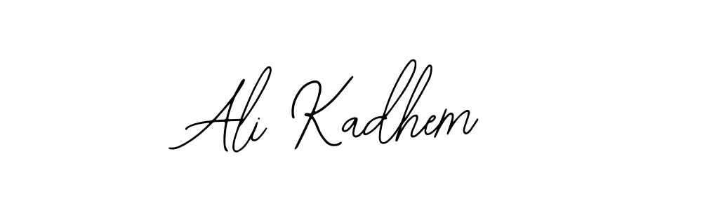 Also You can easily find your signature by using the search form. We will create Ali Kadhem name handwritten signature images for you free of cost using Bearetta-2O07w sign style. Ali Kadhem signature style 12 images and pictures png