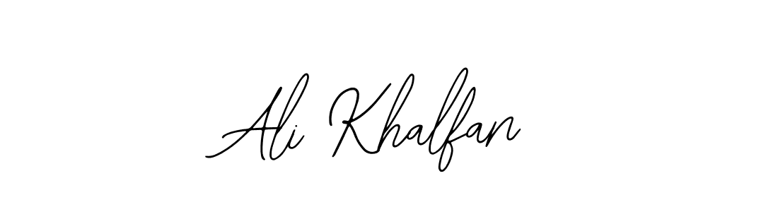 Also You can easily find your signature by using the search form. We will create Ali Khalfan name handwritten signature images for you free of cost using Bearetta-2O07w sign style. Ali Khalfan signature style 12 images and pictures png