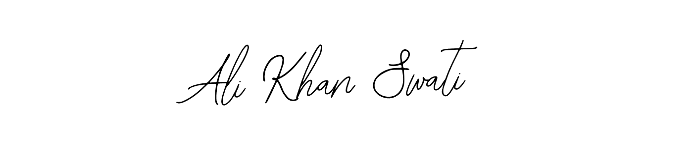 Design your own signature with our free online signature maker. With this signature software, you can create a handwritten (Bearetta-2O07w) signature for name Ali Khan Swati. Ali Khan Swati signature style 12 images and pictures png