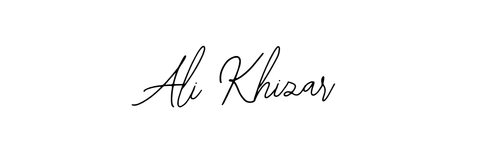 Similarly Bearetta-2O07w is the best handwritten signature design. Signature creator online .You can use it as an online autograph creator for name Ali Khizar. Ali Khizar signature style 12 images and pictures png