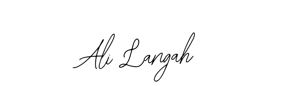 Create a beautiful signature design for name Ali Langah. With this signature (Bearetta-2O07w) fonts, you can make a handwritten signature for free. Ali Langah signature style 12 images and pictures png