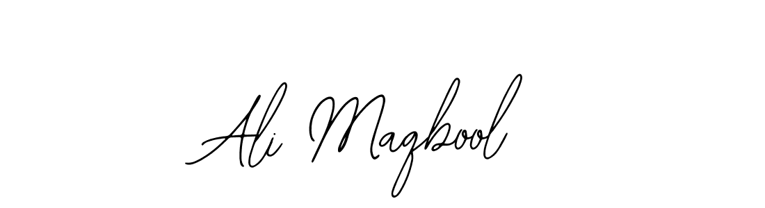 Make a beautiful signature design for name Ali Maqbool. Use this online signature maker to create a handwritten signature for free. Ali Maqbool signature style 12 images and pictures png