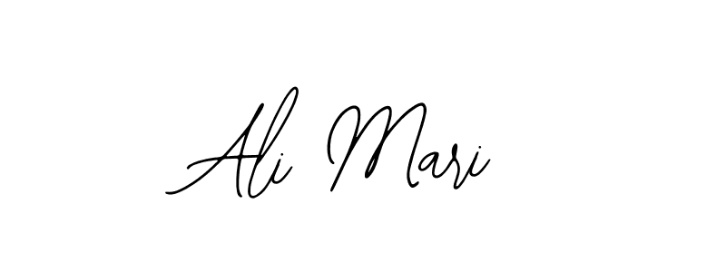 Design your own signature with our free online signature maker. With this signature software, you can create a handwritten (Bearetta-2O07w) signature for name Ali Mari. Ali Mari signature style 12 images and pictures png
